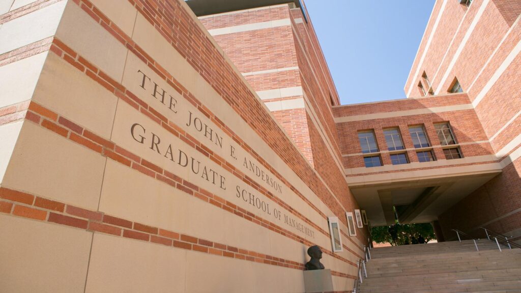 zoom background UCLA Anderson School