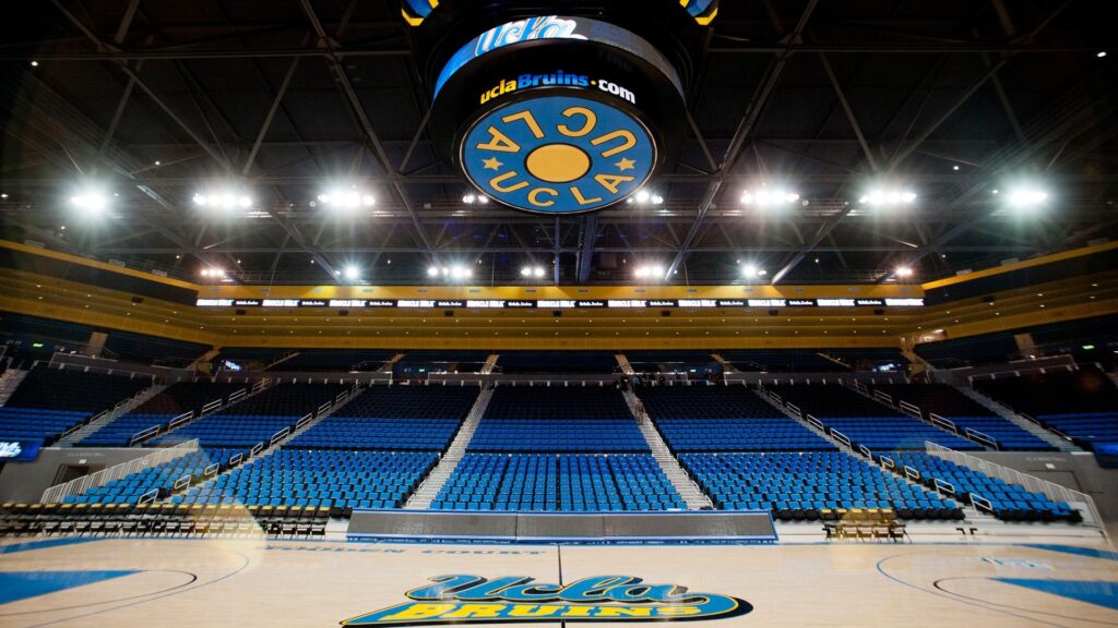 zoom background UCLA Pauley Paviion