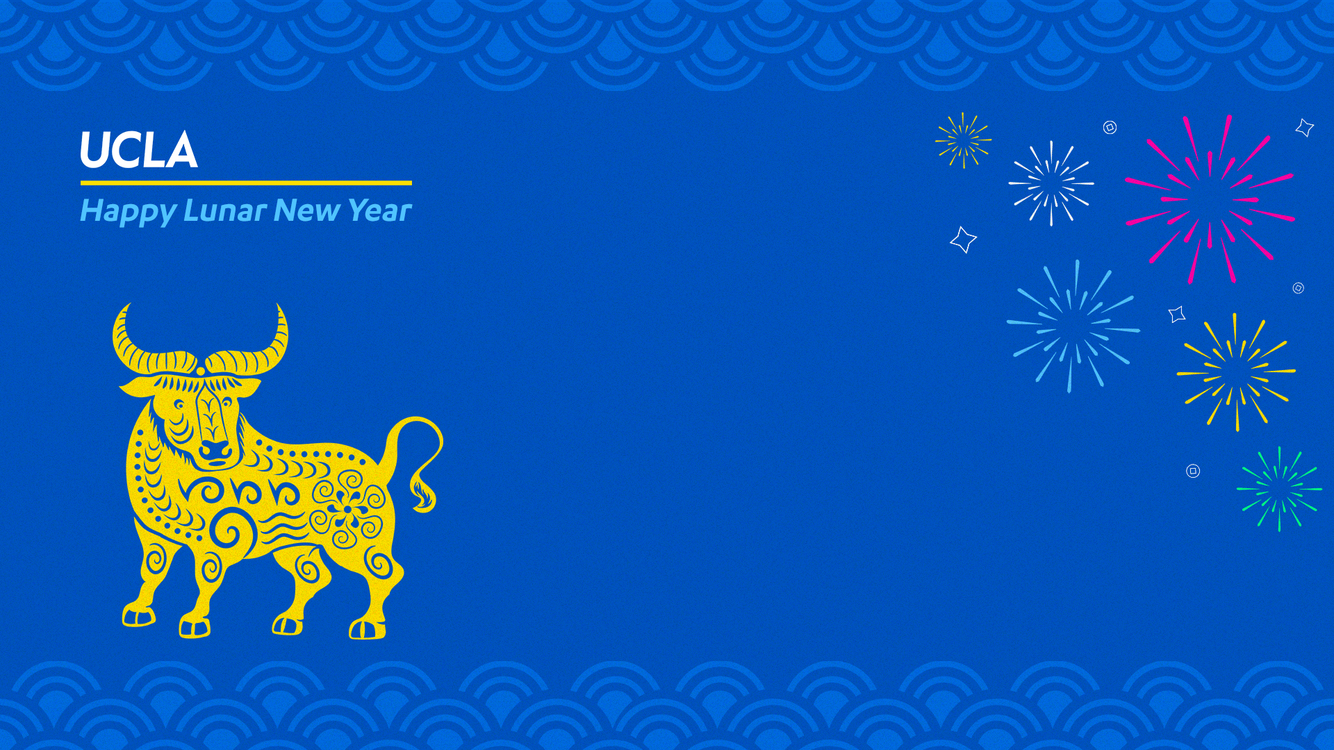 zoom background UCLA new year ox