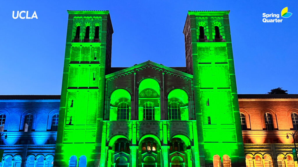zoom background UCLA spring royce hall