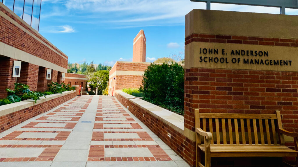 zoom background UCLA Anderson School
