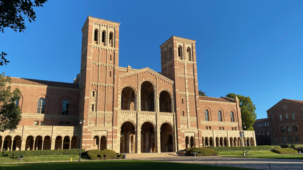 zoom background UCLA Royce Hall