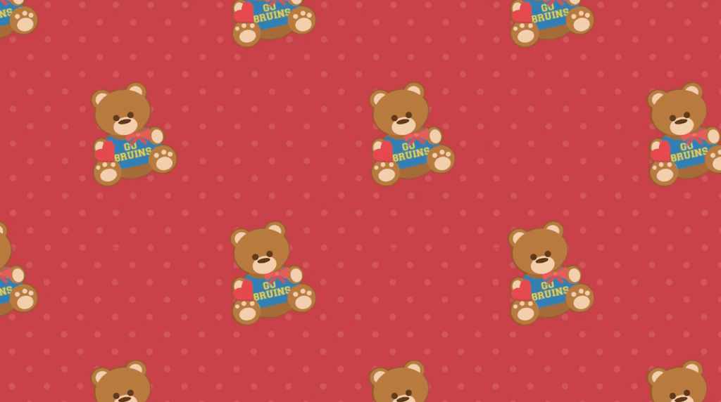 zoom background UCLA valentines day