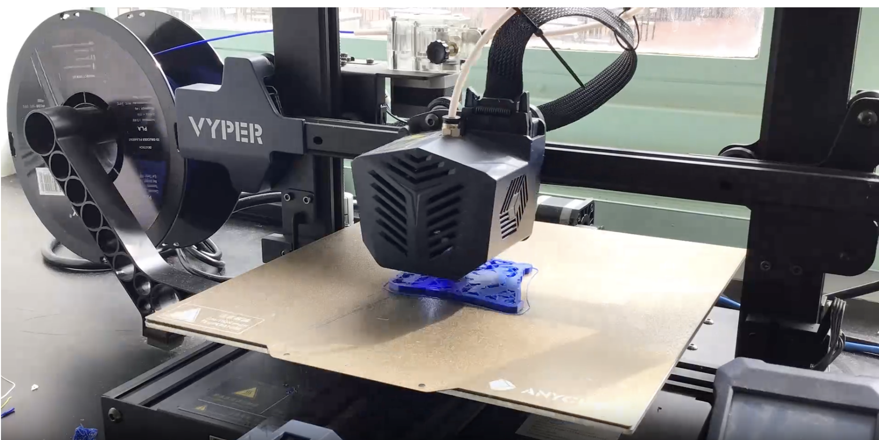 3D printer in use